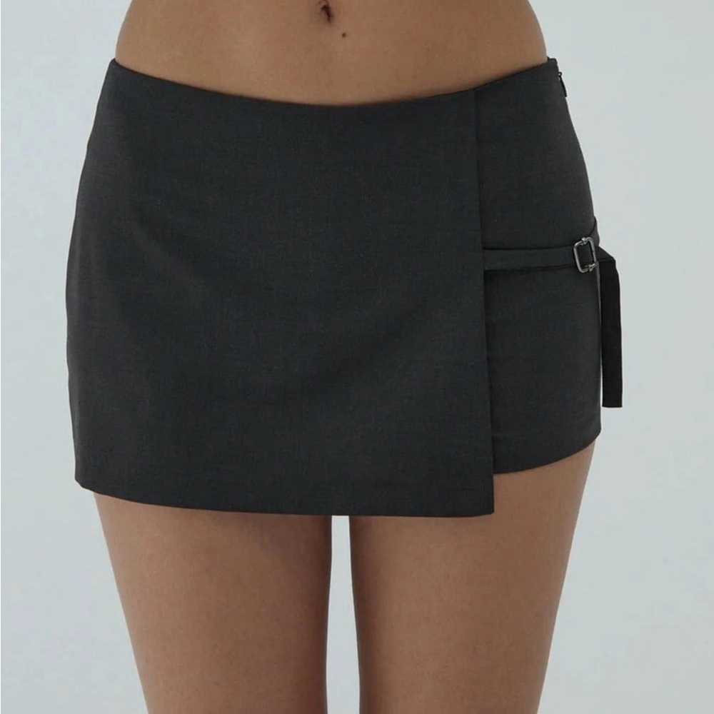 Paloma Wool Black Mini Skirt